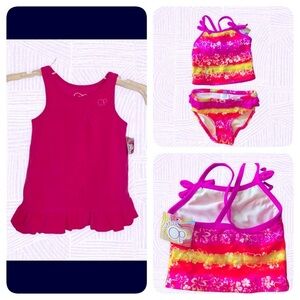 OP cover-up and swimwear